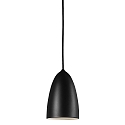 Pendant luminaire NEXUS 2.0 SMALL, GU10, IP20, black