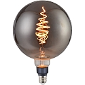 Lichtbron filament globe SPIRAL DECO E27 8,5W 200lm 1800K CRI 80 dimbaar, rookkleuren dimbaar