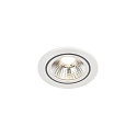Nordlux Downlight ALEC rond IP20/44, wit 