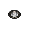 Downlight ALEC rond IP20/44, zwart 
