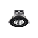 Nordlux Downlight ALEC rond IP20/44, zwart 