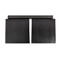 Nordlux ceiling luminaire ETHAN 2 flames GU10 IP20, black matt 