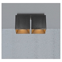 Nordlux ceiling luminaire ETHAN 2 flames GU10 IP20, black matt 