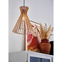 Nordlux Pendelarmatuur GROA 35 E27 IP20, bruin, mat, zwart