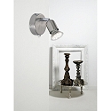 Nordlux LED Wall spotlight AVENUE LED, GU10, IP20, brushed steel