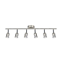 Plafondarmatuur AVENUE 6 GU10 IP20, zilver