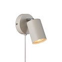 Wandarmatuur EXPLORE GU10 IP20, beige 