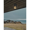 Nordlux outdoor ceiling luminaire ALUDRA E27 IP54, seaside anthracite dimmable