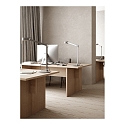 design for the people by Nordlux Tafelarmatuur NOBU IP20, grijs, mat, messing dimbaar