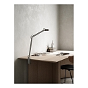 design for the people by Nordlux Tafelarmatuur NOBU IP20, grijs, mat, messing dimbaar