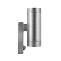 Nordlux outdoor wall luminaire TIN MAXI DOUBLE SENSOR with sensor GU10 IP54, galvanised dimmable