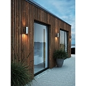 Nordlux outdoor wall luminaire TIN MAXI DOUBLE GU10 IP54, mat, galvanised 