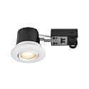 Nordlux Downlight UMBERTO GU10 IP44, wit mat dimbaar