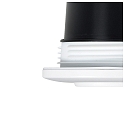 Nordlux Downlight UMBERTO GU10 IP44, wit mat dimbaar