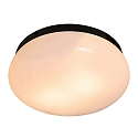 Nordlux Plafondarmatuur FOAM E27 IP44, zwart mat dimbaar