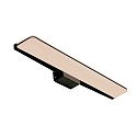 wall luminaire TINIA 60 IP44, black matt dimmable