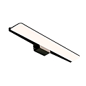 wall luminaire TINIA 60 IP44, black matt dimmable