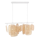 Nordlux pendant luminaire BALI 2 flames E27, white dimmable