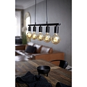 Nordlux Plafondarmatuur PACO E27 IP20, zwart 