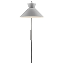 Nordlux wall luminaire DIAL E27 IP20, grey 