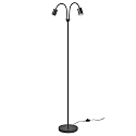 floor lamp EXPLORE DOUBLE GU10, black 