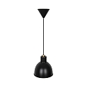 Pendelarmatuur POP E27 IP20, zwart mat dimbaar