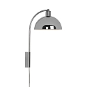 Nordlux wall luminaire ELLEN 20 E14 IP20, chrome, glossy dimmable