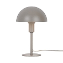 Tafelarmatuur ELLEN MINI halfrond, met Schakelaar, met Lamphouder E14 IP20, lichtbruin, mat 