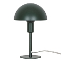 Nordlux table lamp ELLEN MINI half round, with switch, with lamp socket E14 IP20, dark green, mat 