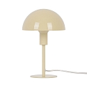 Tafelarmatuur ELLEN MINI halfrond, met Schakelaar, met Lamphouder E14 IP20, geel, glanzend 