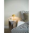 Nordlux table lamp ELLEN MINI half round, with switch, with lamp socket E14 IP20, yellow, glossy 