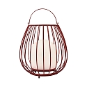 Nordlux Acculamp JIM TO-GO met Schakelaar, met USB-Aansluiting IP54, rood dimbaar
