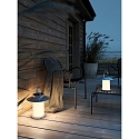 Nordlux solar lantern TEMPLE 35 ToGo IP54, galvanised 