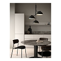 design for the people by Nordlux Pendelarmatuur TULLIO 3-vlams E14 IP20, zwart 