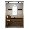 design for the people by Nordlux Pendelarmatuur BEAU 50 S14S IP20, zwart mat dimbaar