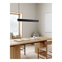 design for the people by Nordlux Pendelarmatuur BEAU 100 S14S IP20, zwart mat dimbaar