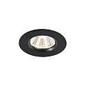 Nordlux Downlight FREMONT set van 3 IP65, zwart dimbaar