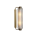Nordlux Wandarmatuur NIMAL E14 IP44, messing dimbaar