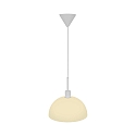 Nordlux Pendelarmatuur ELLEN 30 E27 IP20, opaalwit, wit dimbaar