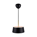 Nordlux Pendelarmatuur CLASI 30 E14 IP20, zwart mat dimbaar