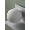 Nordlux Wandarmatuur LILIBETH E14 IP20, wit mat 