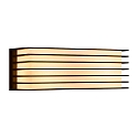 Nordlux Wandarmatuur voor buitenshuis FLUCTUS 28 E27 IP44, zwart mat, wit 