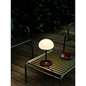 Nordlux Tafellamp op batterijen SPONGE ON A STICK IP44, zwart mat, wit dimbaar