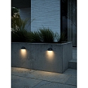 Nordlux Wandarmatuur voor buitenshuis SCORPIUS E14 IP44, zwart mat 