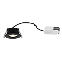 Nordlux Downlight ROSALEE IP65,IP20, zwart dimbaar