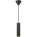 Nordlux Pendelarmatuur TILO 1-vlams, rond GU10 IP20, zwart dimbaar