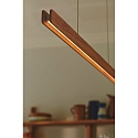 Nordlux Pendelarmatuur ILGAS IP20, bruin dimbaar