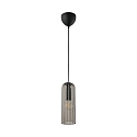 Pendelarmatuur MIELLA E27 IP20, rookkleuren dimbaar