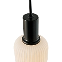 Nordlux Pendelarmatuur MILFORD MINI 3-vlams E14 IP20, zwart dimbaar