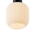 Nordlux Pendelarmatuur MILFORD MINI 3-vlams E14 IP20, zwart dimbaar